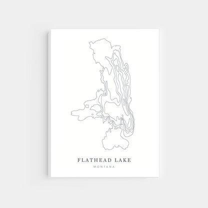 Flathead Lake, Montana | Canvas Print
