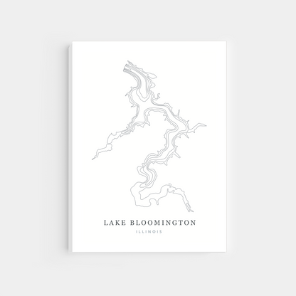 Lake Bloomington, Illinois | Canvas Print