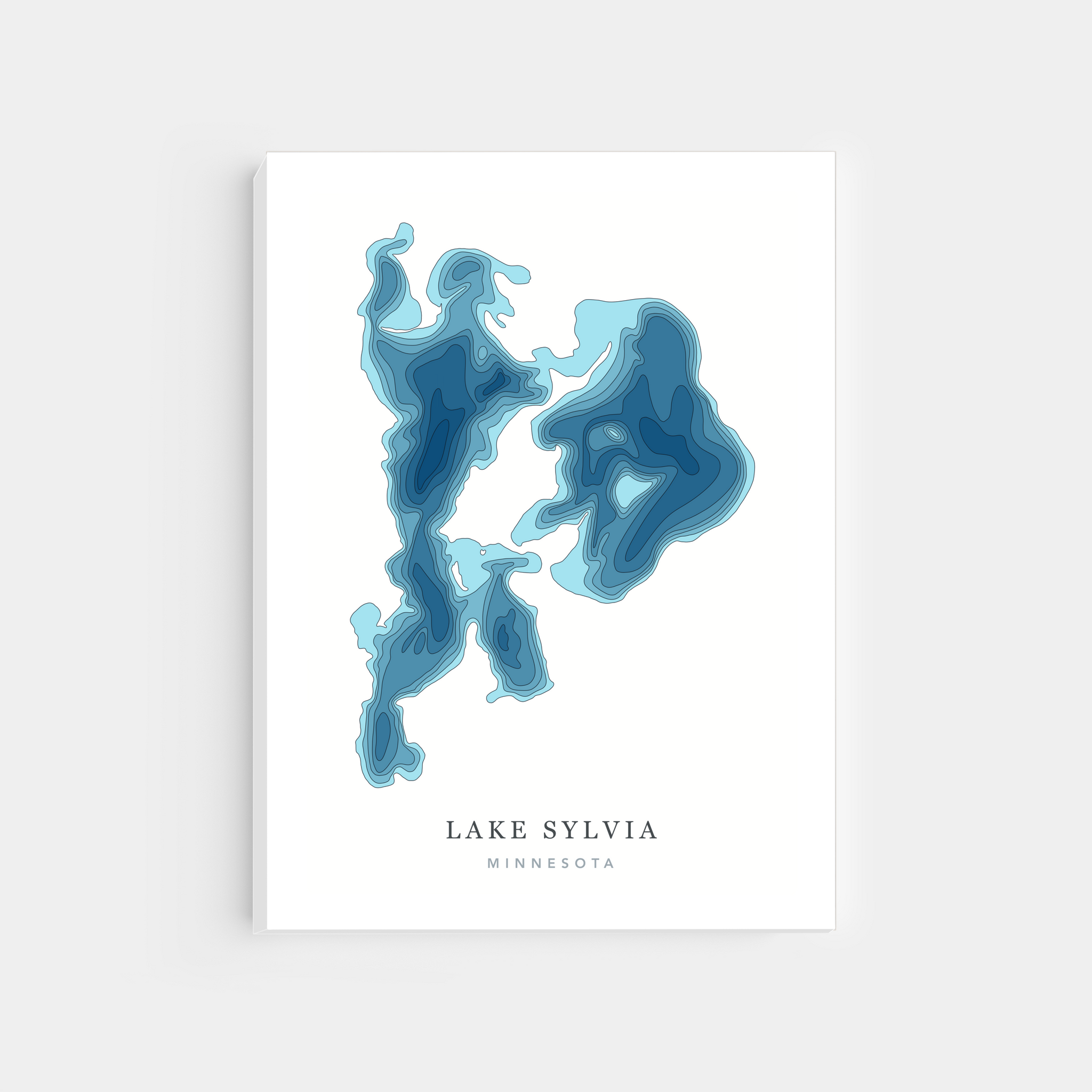 Lake Sylvia, Minnesota | Canvas Print