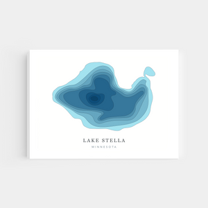 Lake Stella, Minnesota | Canvas Print