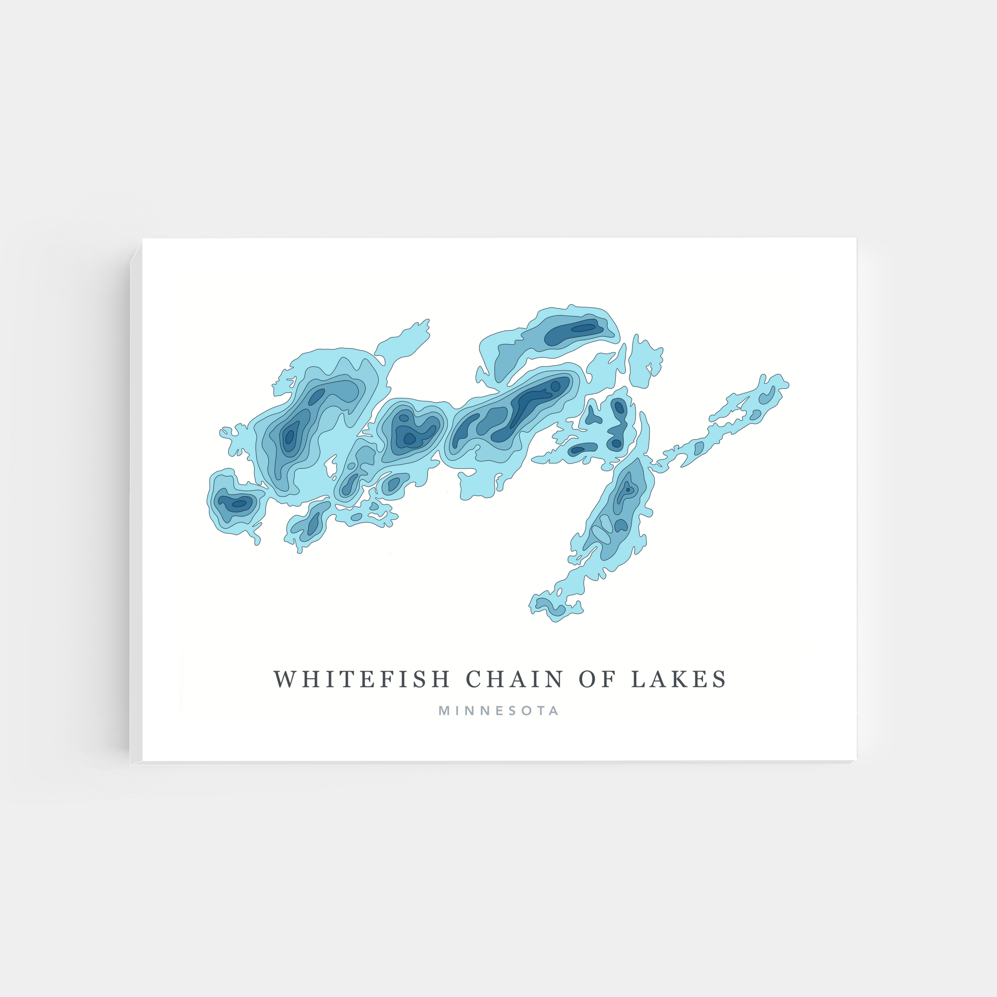 Whitefish Chain of Lakes, Minnesota | Canvas Print