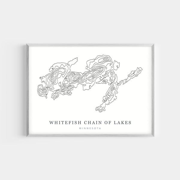 Whitefish Chain of Lakes, Minnesota | Photo Print